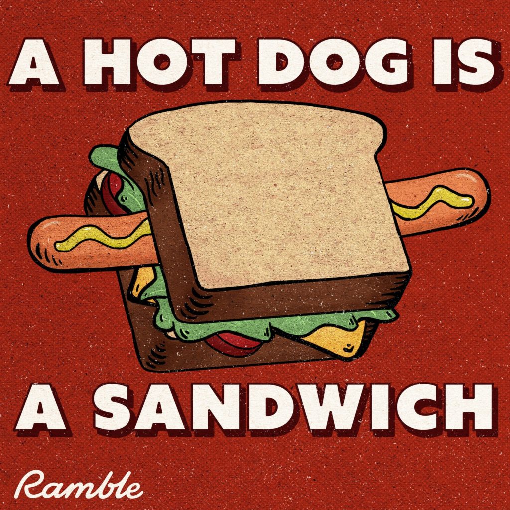 A Hot Dog is a Sandwich podcast art