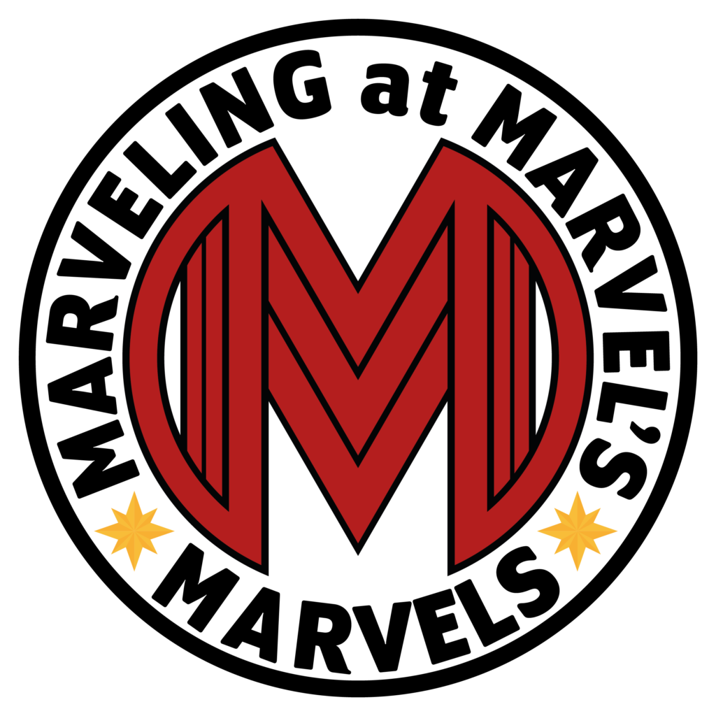Marveling at Marvels Marvels podcast art