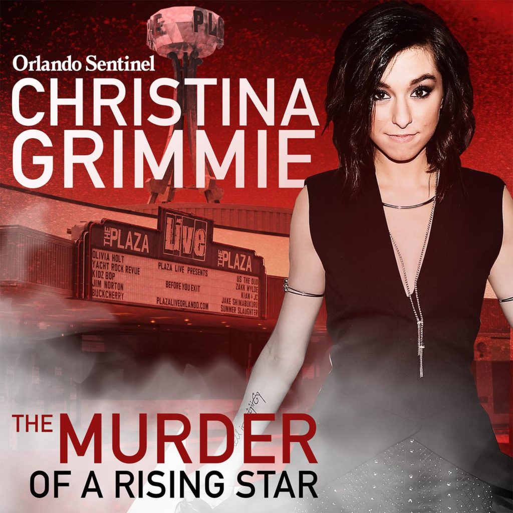 Christina Grimmie: the murder of a rising star podcast art