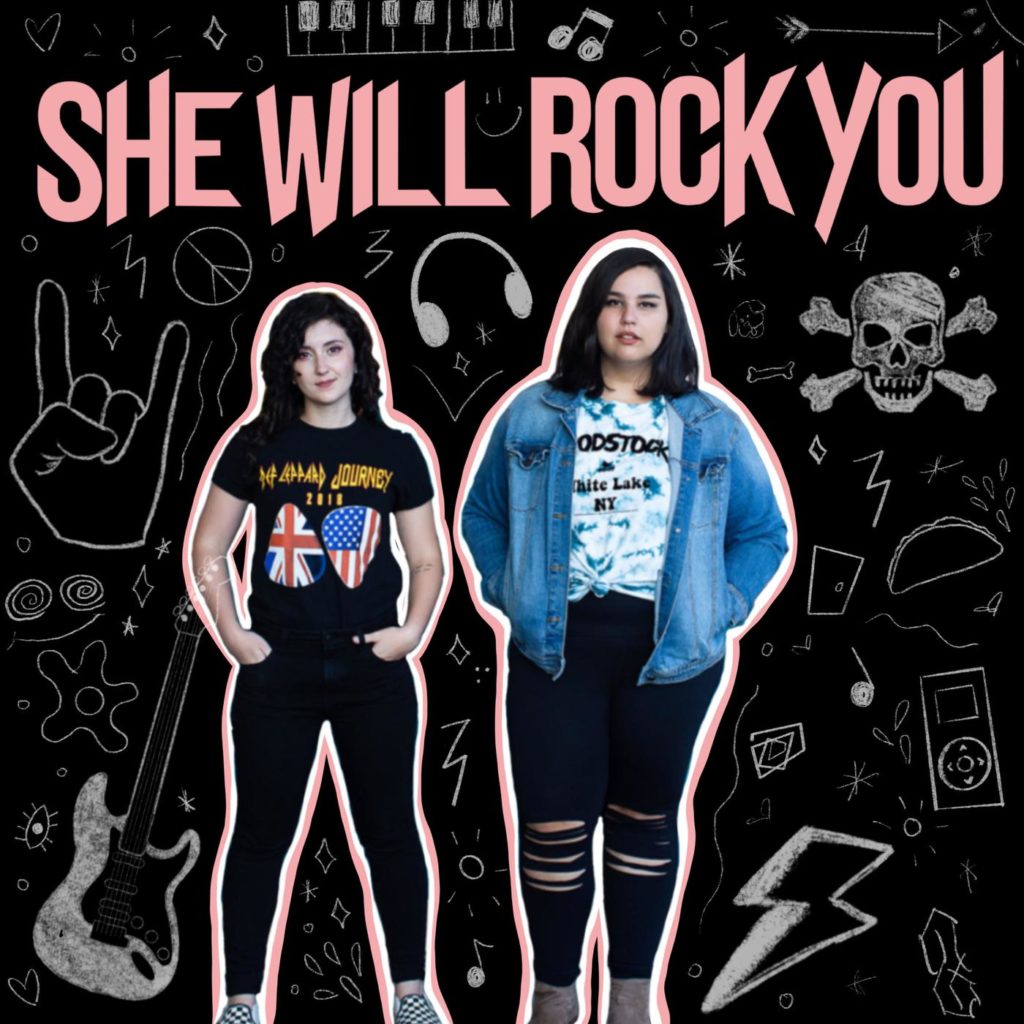She Will Rock You podcast art