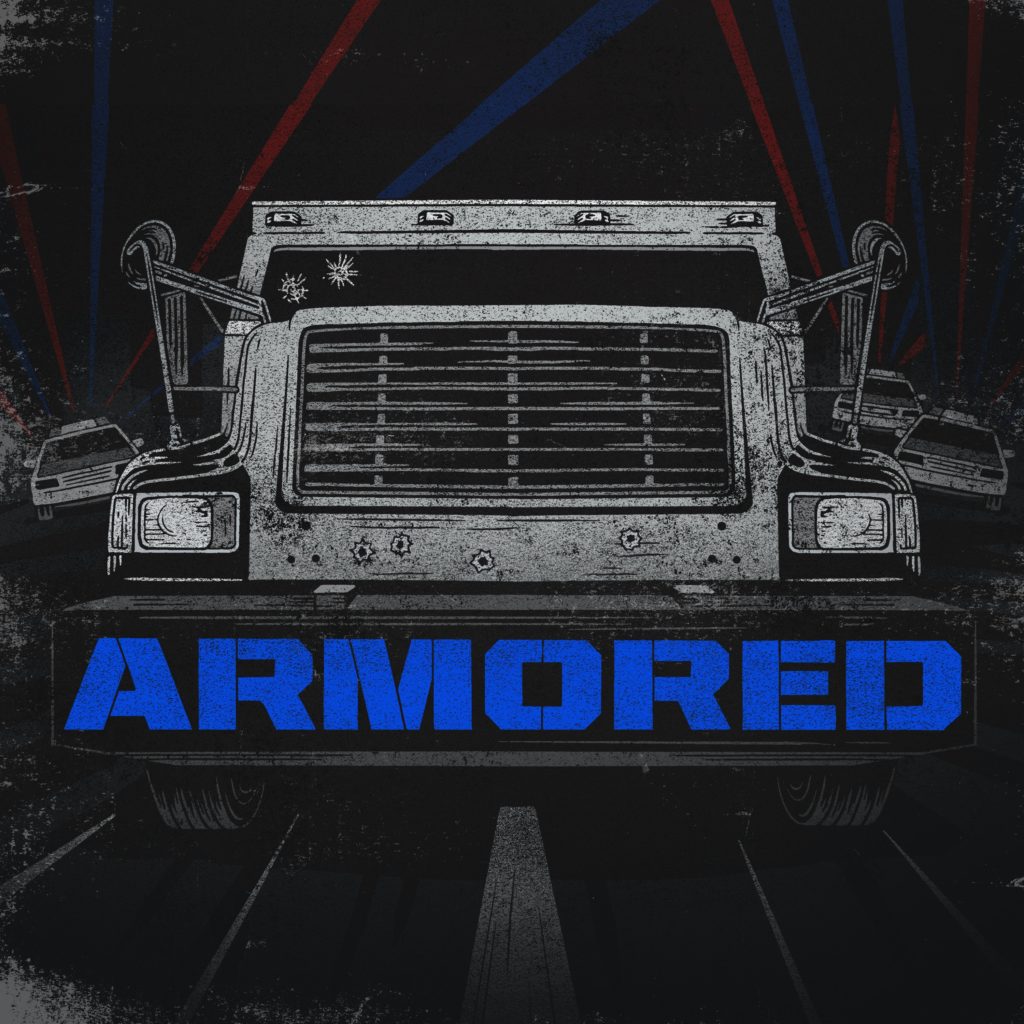 Armored podcast art