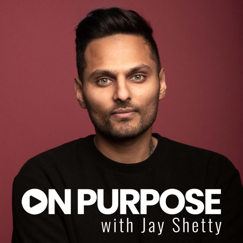 On Purpose with Jay Shetty podcast art