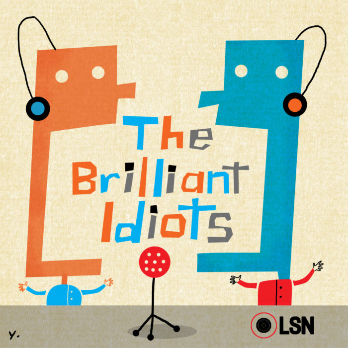 The Brilliant Idiots podcast art