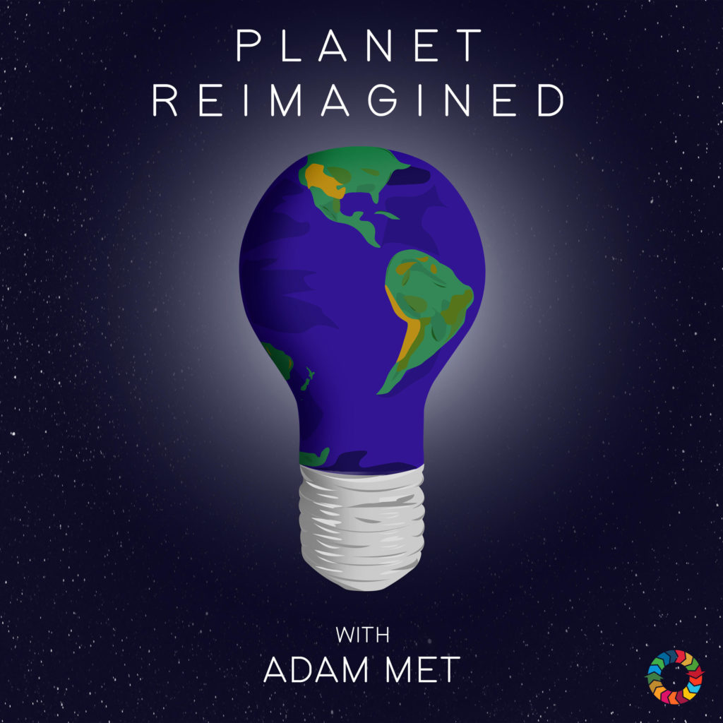 Planet Reimagined with Adam Met podcast art