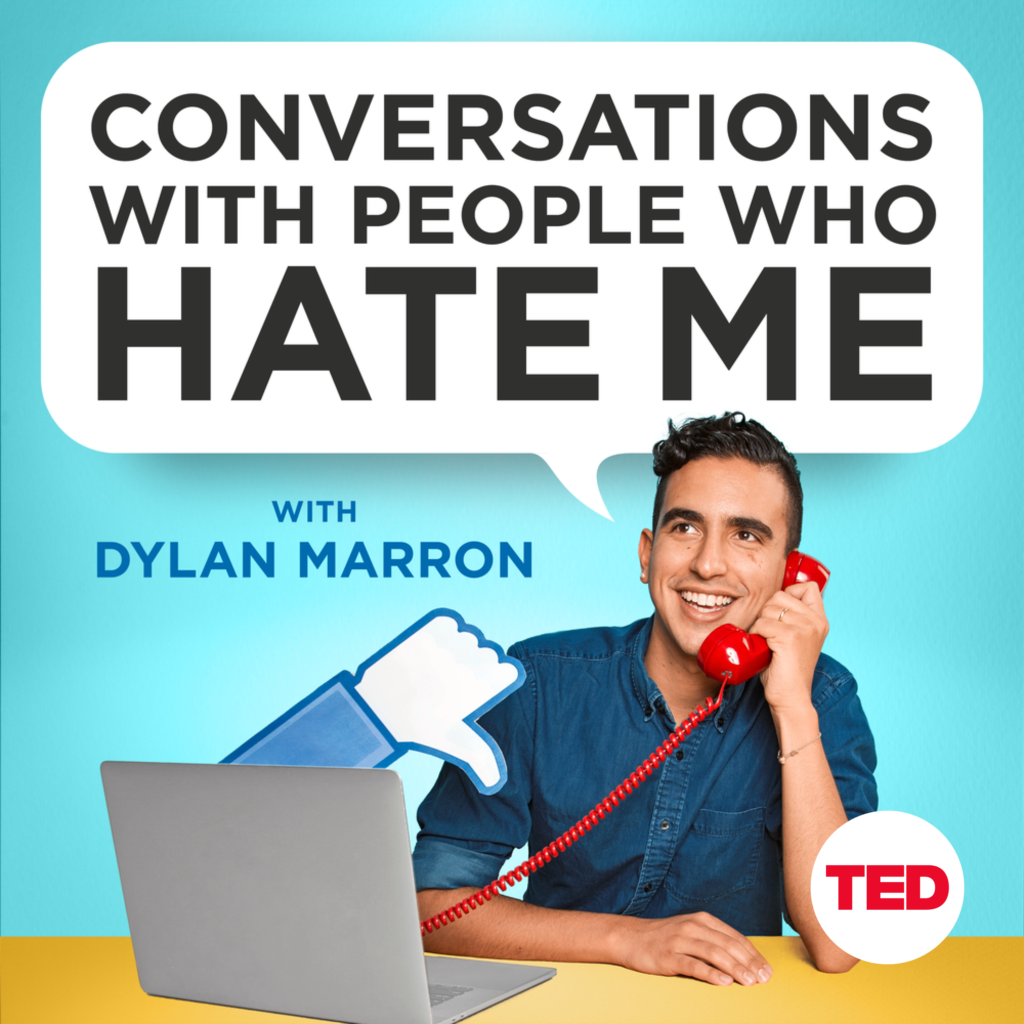 Conversations with People Who Hate Me podcast art