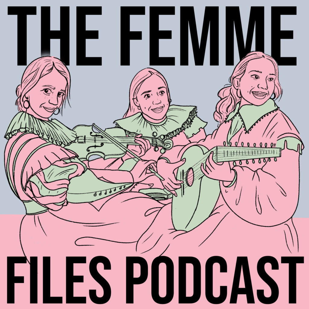 The Femme Files podcast art