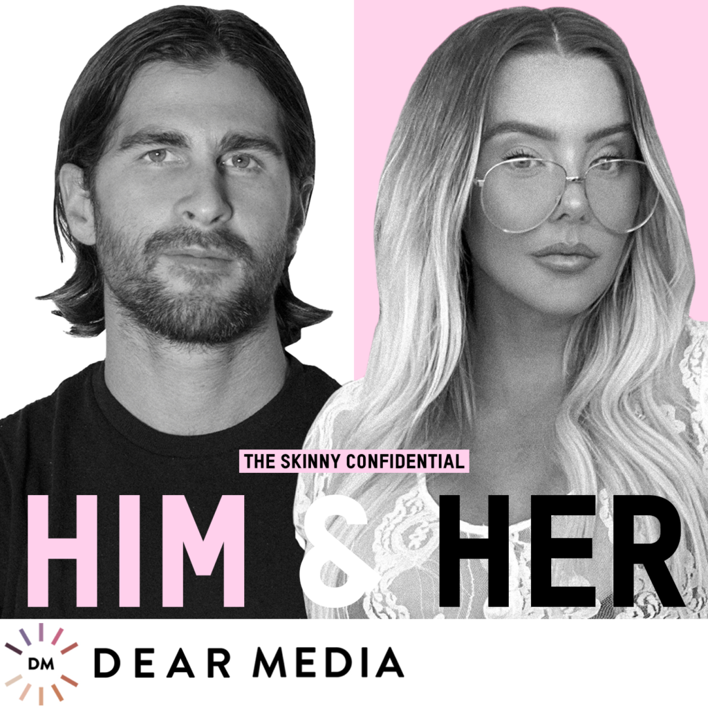 The Skinny Confidential Him & Her Podcast art