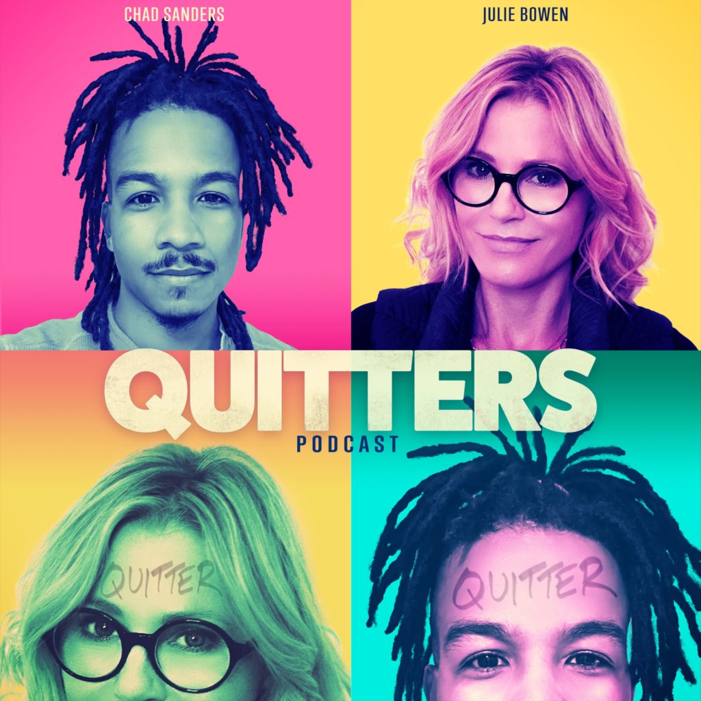 Quitters Podcast art