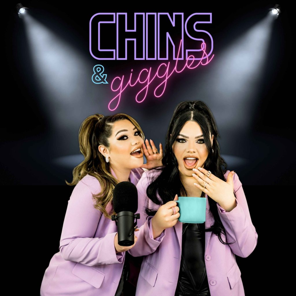 Chins & Giggles podcast art