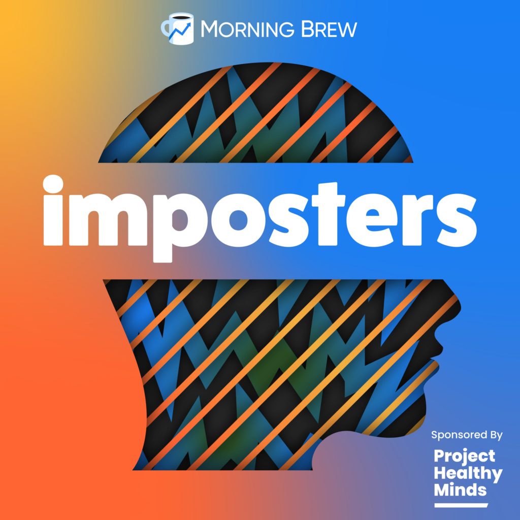 Imposters podcast art