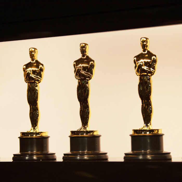 Oscar award statues