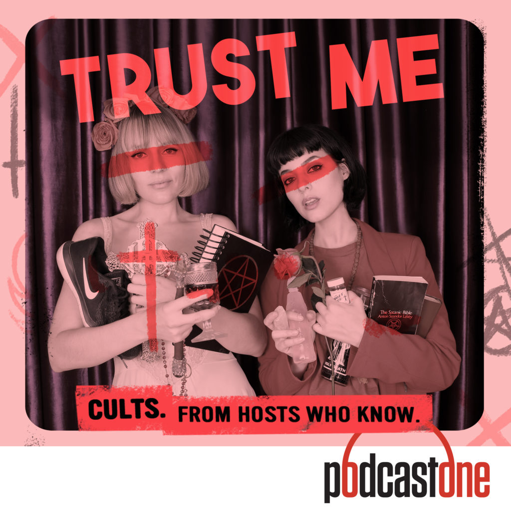 Trust Me: Cults, Extreme Belief, and the Abuse of Power podcast art