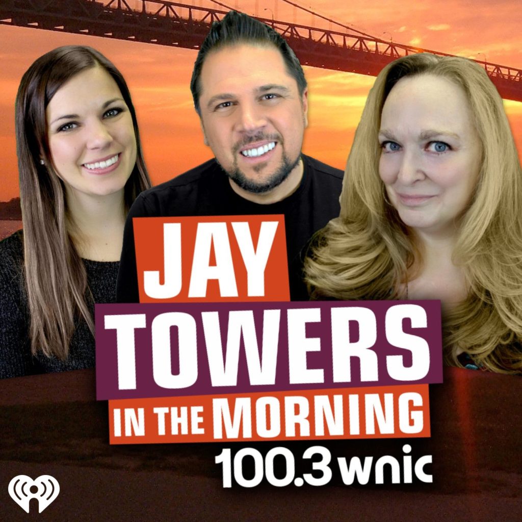 Jay Towers in the Morning podcast art