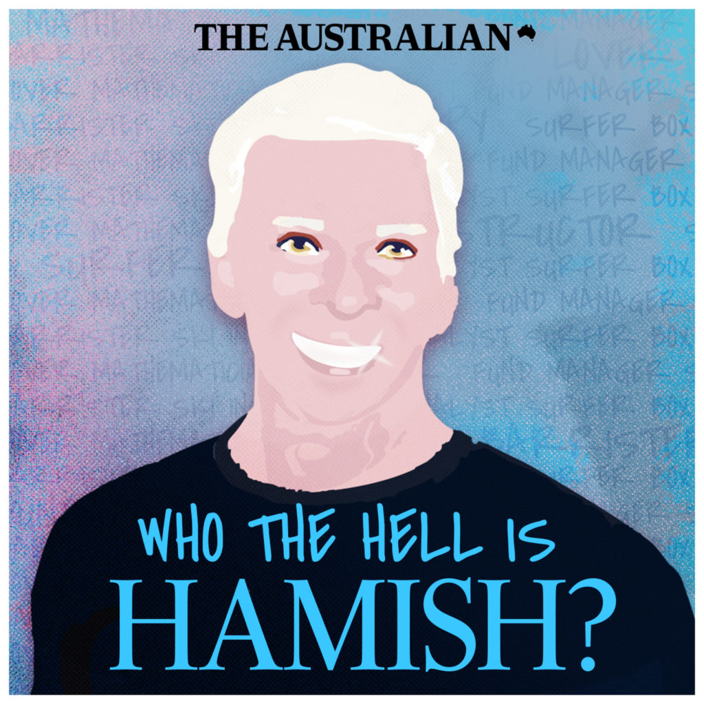 Who the Hell is Hamish? podcast art