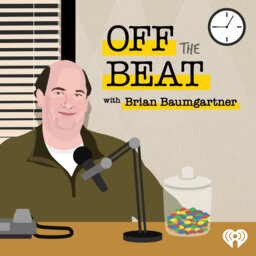 Off The Beat with Brian Baumgartner podcast art
