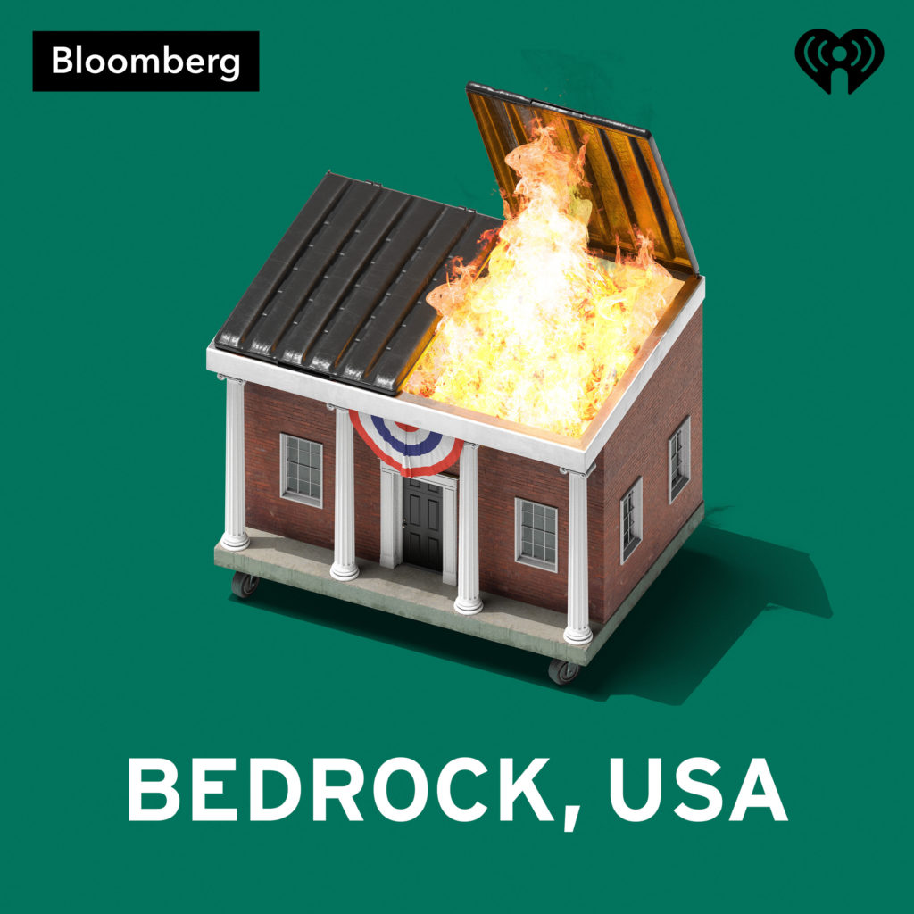 Bedrock, USA podcast art