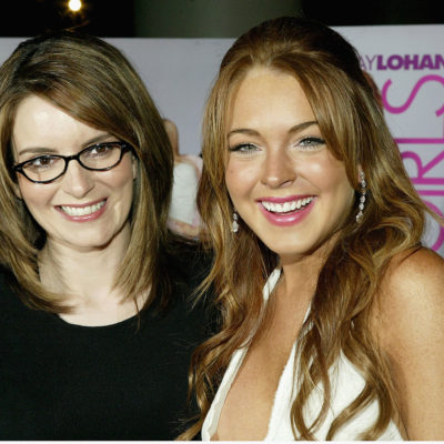Tina Fey and Lindsay Lohan
