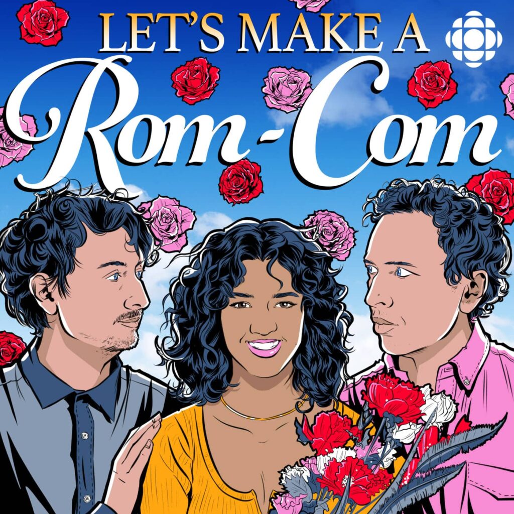 Let's Make A Rom-Com podcast cover art