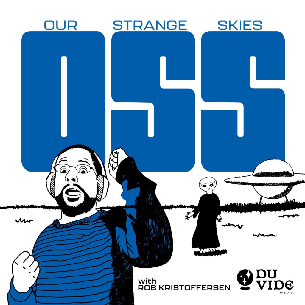 Our Strange Skies podcast art